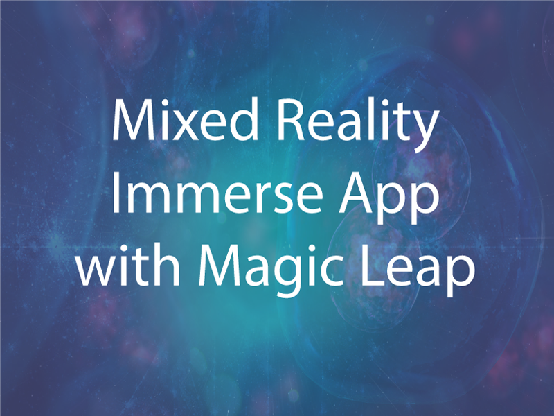 MR Immerse with Magic Leap